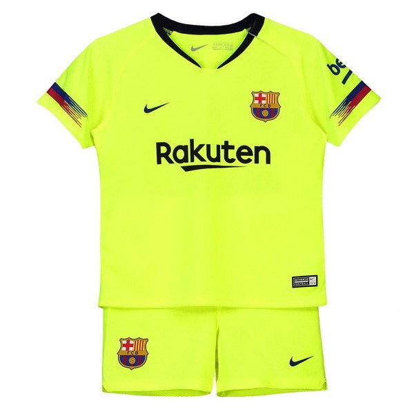 Camiseta Barcelona Segunda Niño 2018-2019 Verde